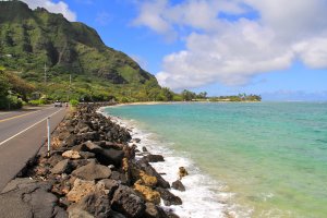 Oahu armored shoreline