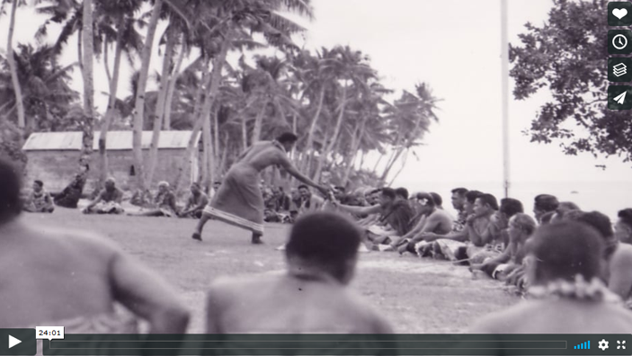 voice of the sea season 2 episode 7 - an old black and white film photo of a Hula performance