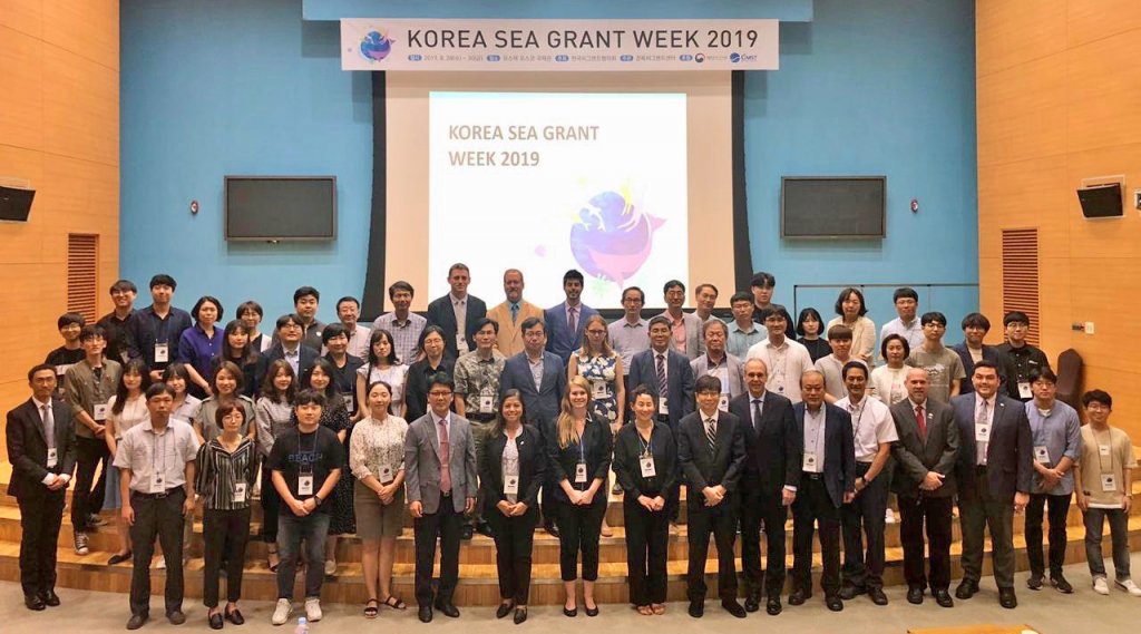 Korea Sea Grant week meeting attendees