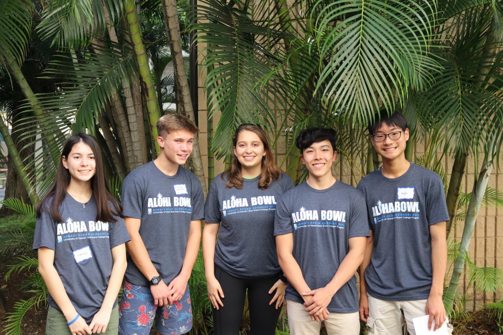 Punahou Aloha Bowl team first place 2020