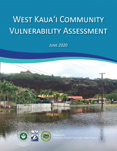 Cover image of West Kauai Community Vulnerability Assessment final report