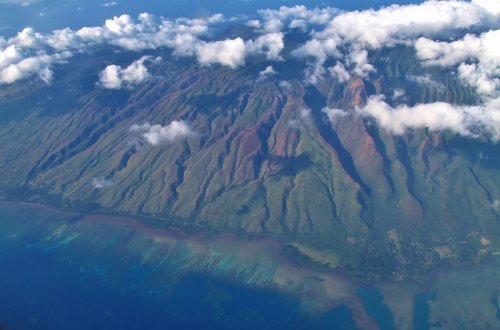 Coral reef off South-West Molokai