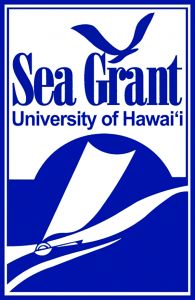 Hawaii ea grant logo in blue. 