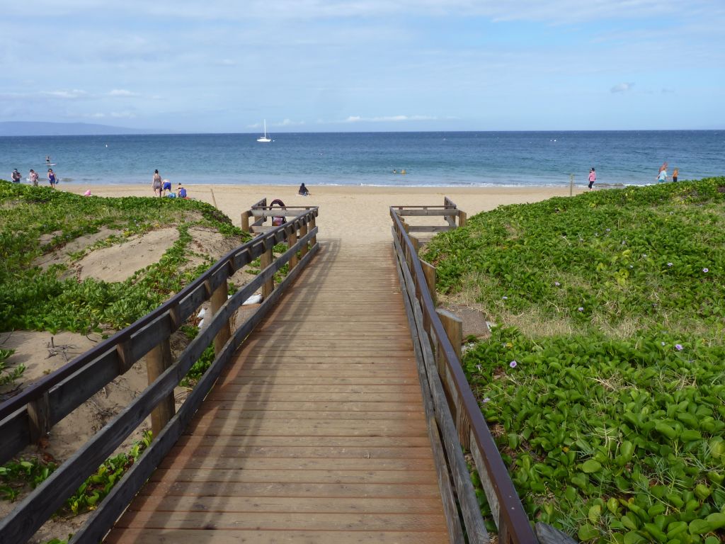 Dune ramp in Kihei, Maui