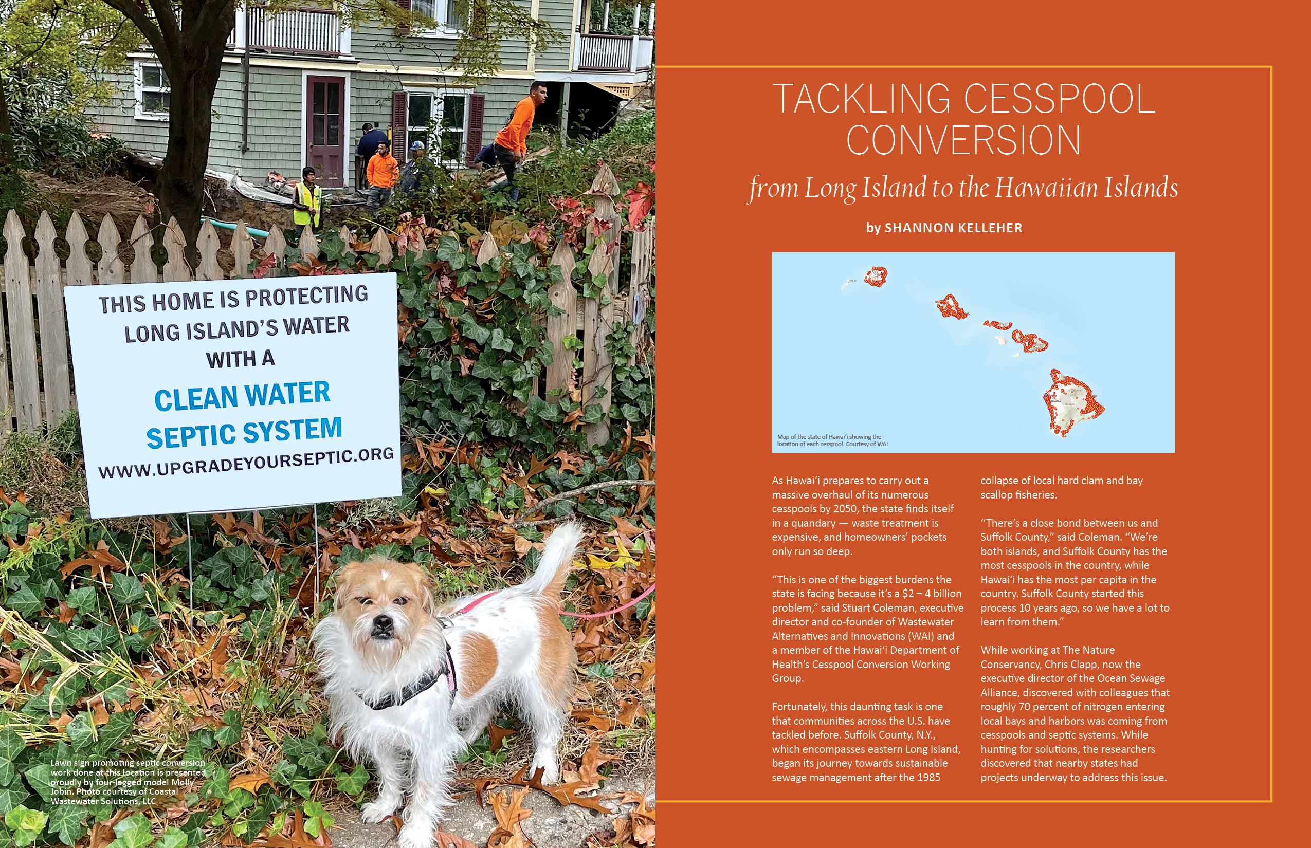 Tackling Cesspool Conversion from Long Island to the Hawaiian Islands