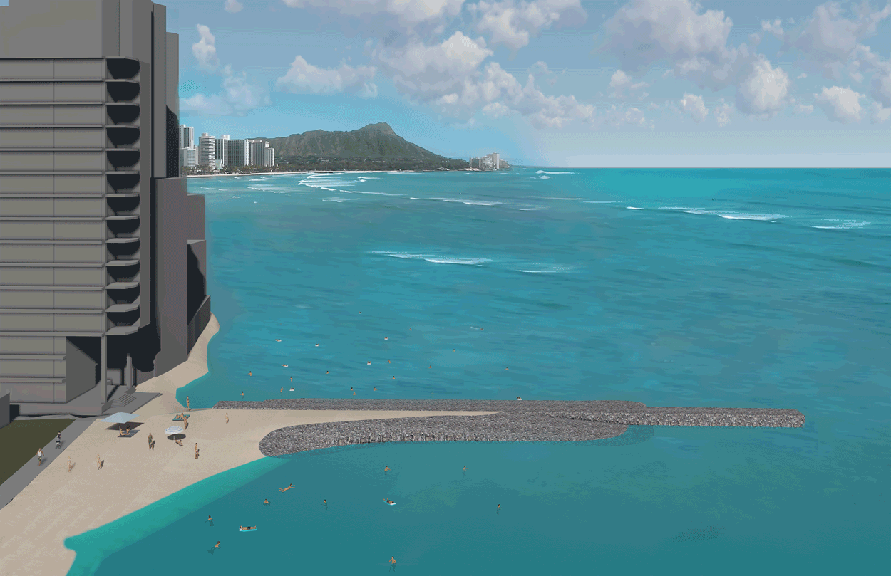 Future building design for Makai ocean side property
