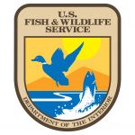 U.S. Fish & Wildlife Service Logo featuring a duck and a salmon