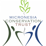 Micronesia Conservation Trust Logo featuring simple green leaf