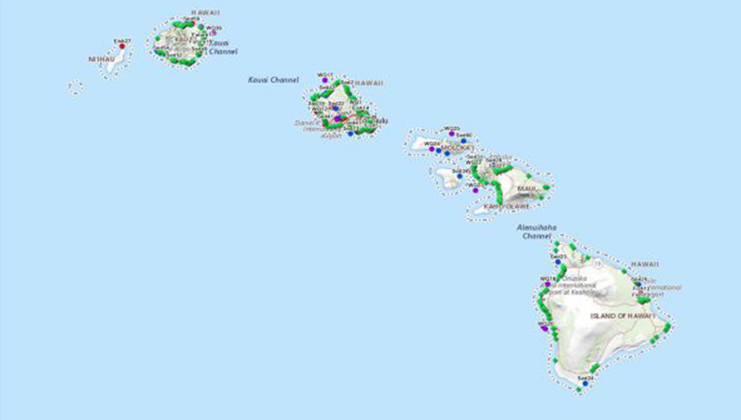 Placeholder - image of HI Islands map